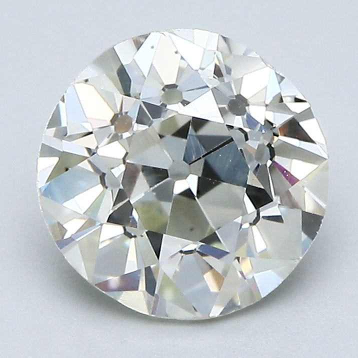 2.14 Carat Old European Cut Natural Mined Diamond K Color VS2 Clarity With GIA Certificate, natural diamonds, precious stones, engagement diamonds