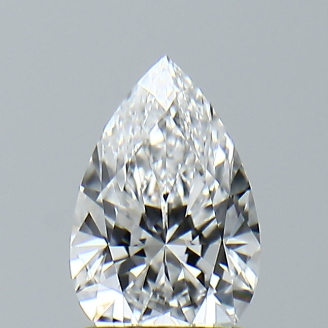 Lab-Grown 1.01 Carat Pear Shape Diamond color D Clarity VVS2, precious stones, engagement diamonds