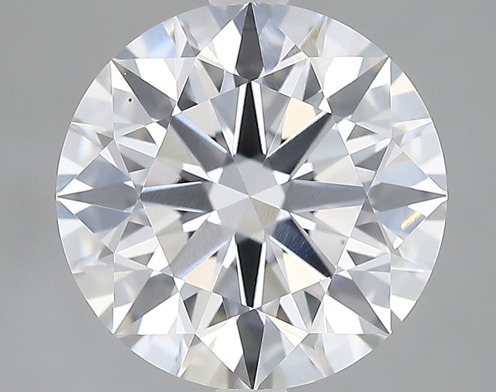 Lab-Grown 3.88 Carat Round Brilliant Diamond color E Clarity VVS2 With GIA Certificate, precious stones, engagement diamonds