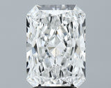 Lab-Grown 3.09 Carat Radiant Cut Diamond color E Clarity VVS1 With GIA Certificate, precious stones, engagement diamonds