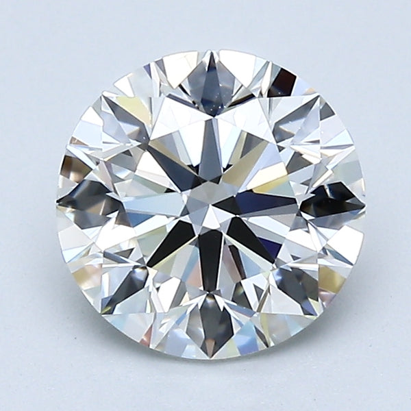 1.70 Carat Round Brilliant Natural Mined Diamond H Color SI1 Clarity With GIA Certificate, natural diamonds, precious stones, engagement diamonds