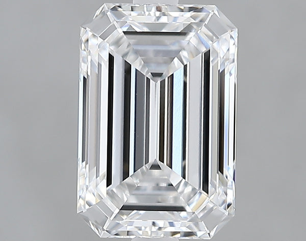 Lab-Grown 2.24 Carat Emerald Cut Diamond color D Clarity VVS2 With GIA Certificate, precious stones, engagement diamonds