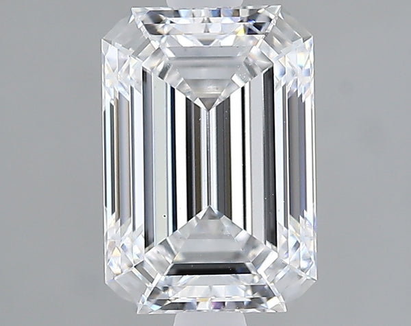 Lab-Grown 1.83 Carat Emerald Cut Diamond color D Clarity VS2 With GIA Certificate, precious stones, engagement diamonds