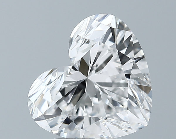 Lab-Grown 3.34 Carat Heart Shape Diamond color D Clarity VS1 With GIA Certificate, precious stones, engagement diamonds