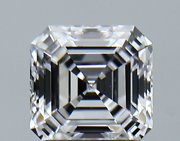 Lab-Grown 1.56 Carat Asscher Cut Diamond color D Clarity VVS2 With GIA Certificate, precious stones, engagement diamonds
