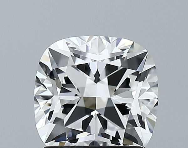 Lab-Grown 1.54 Carat Square Cushion Cut Diamond color E Clarity VVS2 With GIA Certificate, precious stones, engagement diamonds