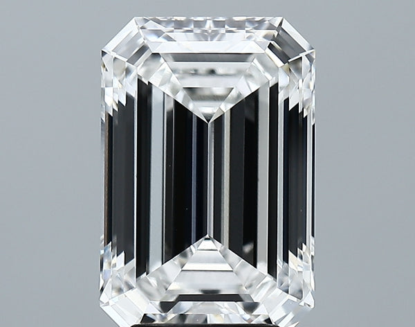 Lab-Grown 4.55 Carat Emerald Cut Diamond color E Clarity VVS2 With GIA Certificate, precious stones, engagement diamonds