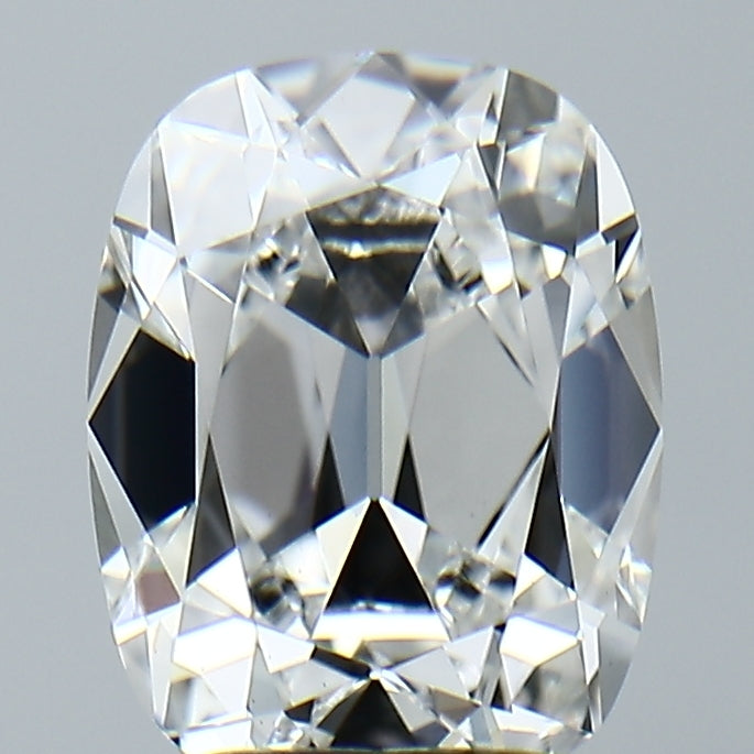Lab-Grown 3.09 Carat Antique Cushion Cut Diamond color E Clarity VS1, precious stones, engagement diamonds