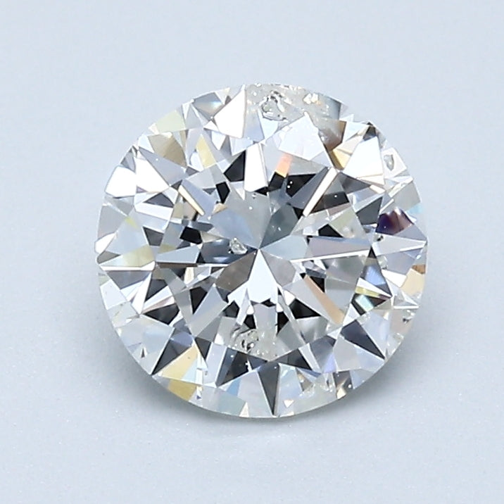 1.15 Carat Round Brilliant Natural Mined Diamond E Color I2 Clarity With GIA Certificate, natural diamonds, precious stones, engagement diamonds