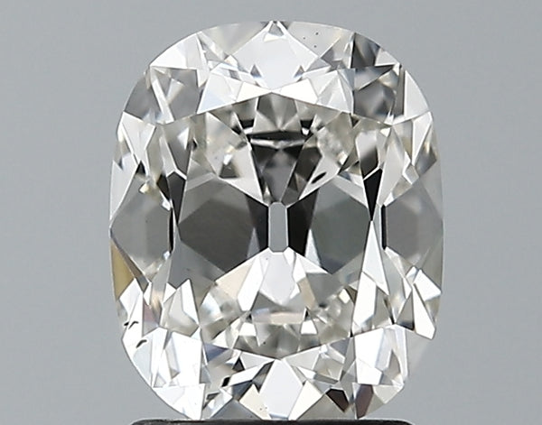 Lab-Grown 1.52 Carat Antique Cushion Cut Diamond color H Clarity VS2 With GIA Certificate, precious stones, engagement diamonds