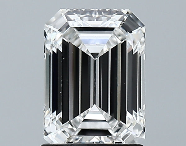 Lab-Grown 1.53 Carat Emerald Cut Diamond color F Clarity VVS2 With GIA Certificate, precious stones, engagement diamonds