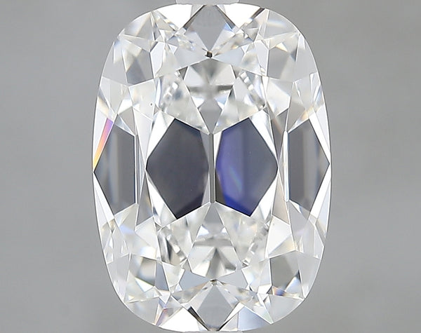 Lab-Grown 2.70 Carat Antique Cushion Cut Diamond color E Clarity VVS2, precious stones, engagement diamonds