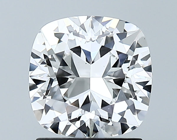 Lab-Grown 1.50 Carat Square Cushion Cut Diamond color F Clarity VS1 With GIA Certificate, precious stones, engagement diamonds