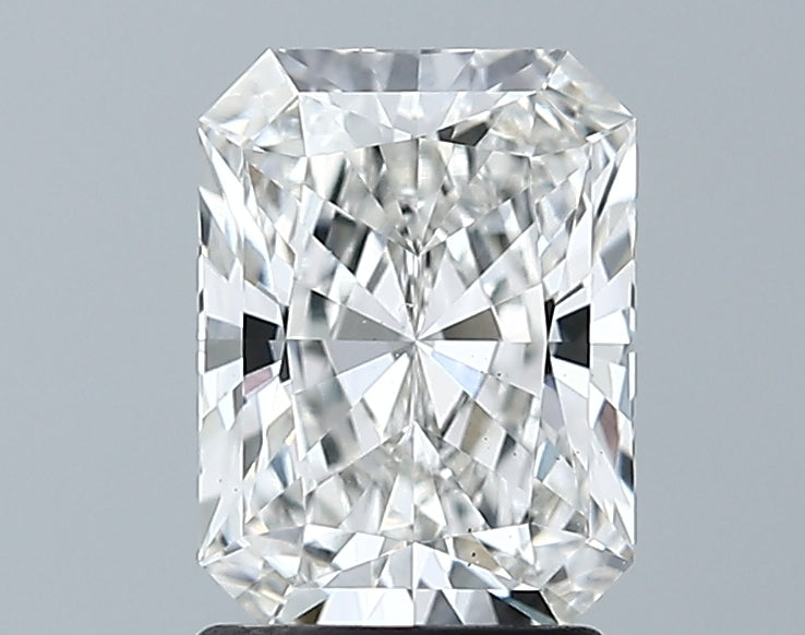 Lab-Grown 1.63 Carat Radiant Cut Diamond color G Clarity VS1 With GIA Certificate, precious stones, engagement diamonds
