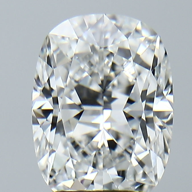 Lab-Grown 2.71 Carat Cushion Brilliant Diamond color E Clarity VVS2, precious stones, engagement diamonds