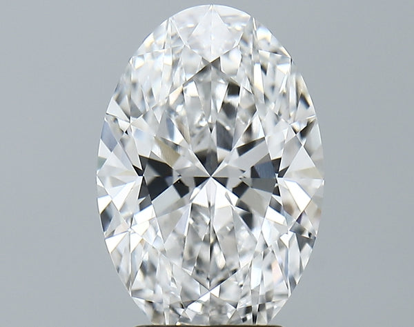 Lab-Grown 3.41 Carat Oval Shape Diamond color E Clarity VVS2 With GIA Certificate, precious stones, engagement diamonds