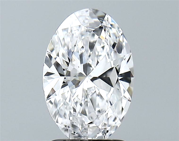Lab-Grown 1.51 Carat Oval Shape Diamond color D Clarity VVS2 With GIA Certificate, precious stones, engagement diamonds