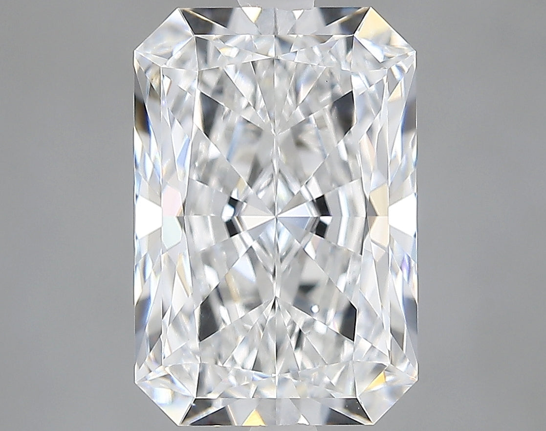Lab-Grown 3.39 Carat Radiant Cut Diamond color D Clarity VVS2, precious stones, engagement diamonds