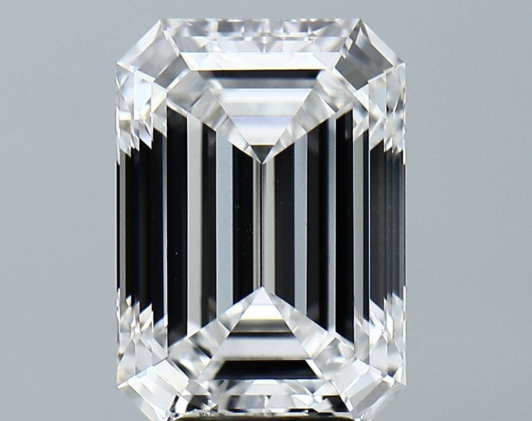 Lab-Grown 5.54 Carat Emerald Cut Diamond color E Clarity VVS2 With GIA Certificate, precious stones, engagement diamonds