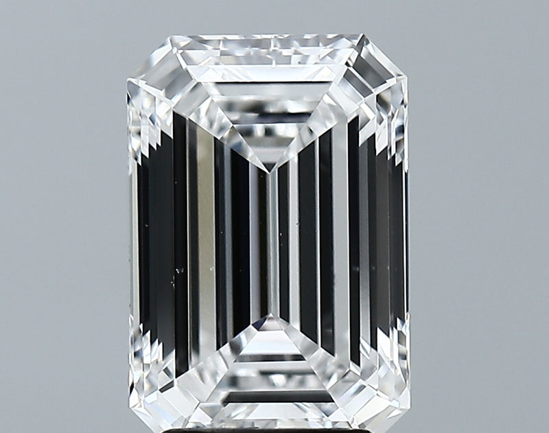 Lab-Grown 3.60 Carat Emerald Cut Diamond color E Clarity VS1 With GIA Certificate, precious stones, engagement diamonds