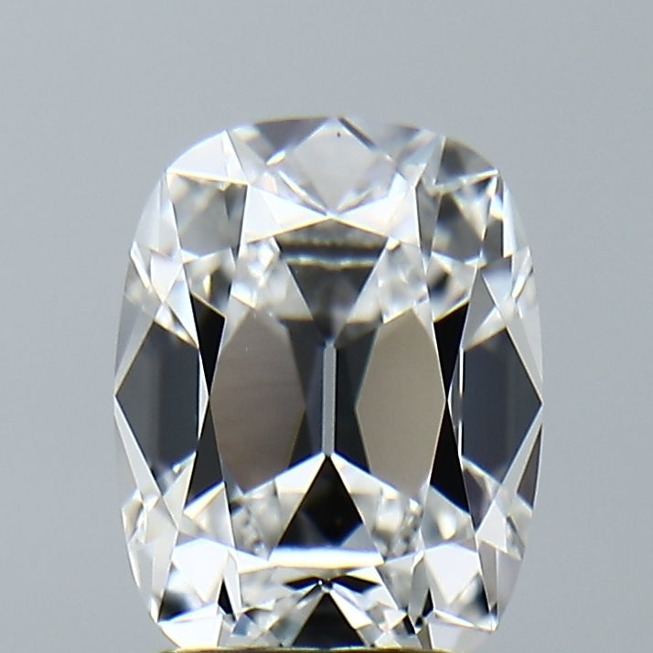 Lab-Grown 2.28 Carat Antique Cushion Cut Diamond color E Clarity VVS2, precious stones, engagement diamonds