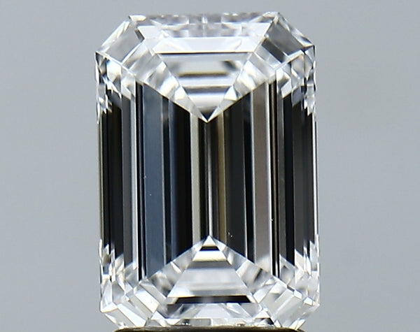 Lab-Grown 2.36 Carat Emerald Cut Diamond color D Clarity VS1 With GIA Certificate, precious stones, engagement diamonds