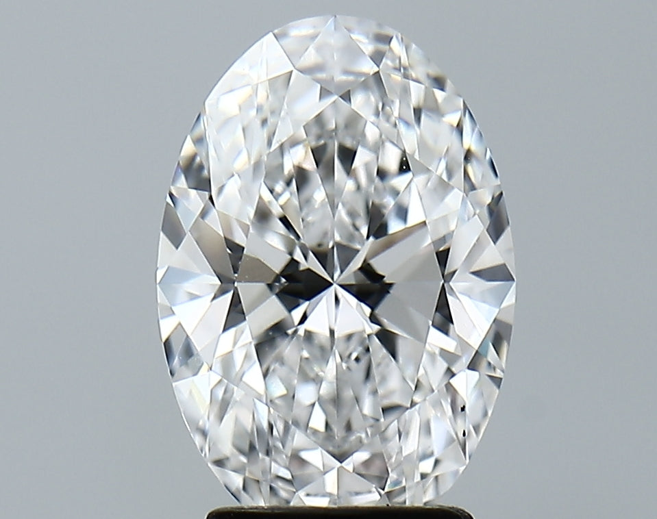Lab-Grown 2.78 Carat Oval Shape Diamond color D Clarity VVS2 With GIA Certificate, precious stones, engagement diamonds