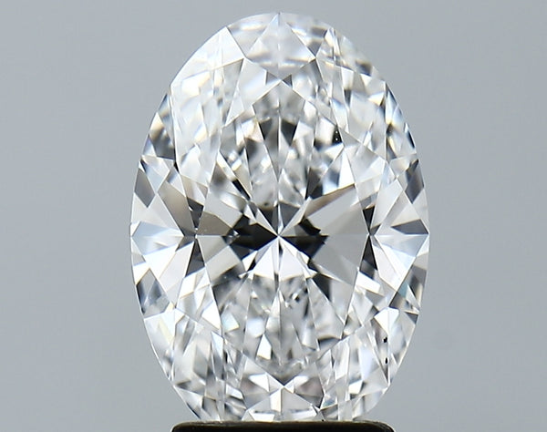 Lab-Grown 2.78 Carat Oval Shape Diamond color D Clarity VVS2 With GIA Certificate, precious stones, engagement diamonds