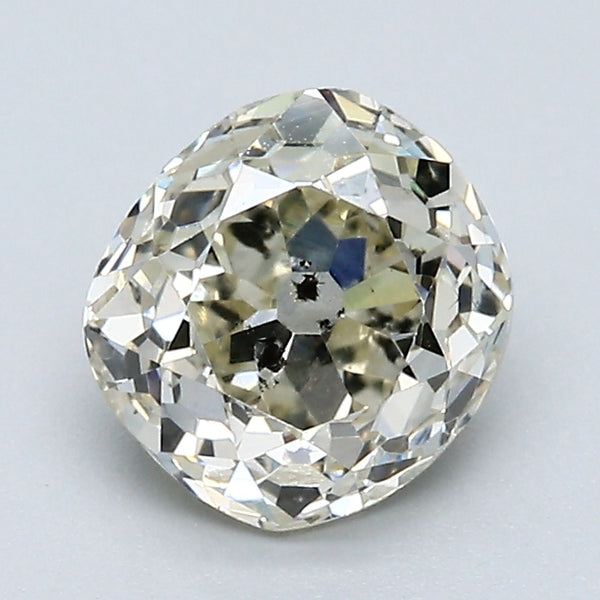1.59 Carat Old Miner Cut Antique Natural Mined Diamond K Color SI2 Clarity With GIA Certificate, natural diamonds, precious stones, engagement diamonds
