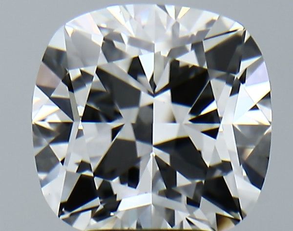 Lab-Grown 3.69 Carat Square Cushion Cut Diamond color E Clarity VVS2, precious stones, engagement diamonds