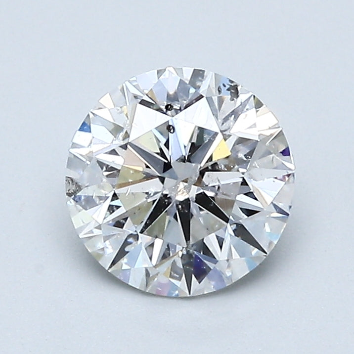 1.18 Carat Round Brilliant Natural Mined Diamond F Color I1 Clarity With GIA Certificate, natural diamonds, precious stones, engagement diamonds