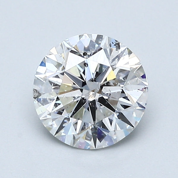 1.18 Carat Round Brilliant Natural Mined Diamond F Color I1 Clarity With GIA Certificate, natural diamonds, precious stones, engagement diamonds