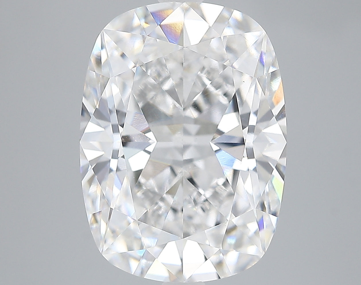 Lab-Grown 5.05 Carat Cushion Brilliant Diamond color E Clarity VVS2, precious stones, engagement diamonds