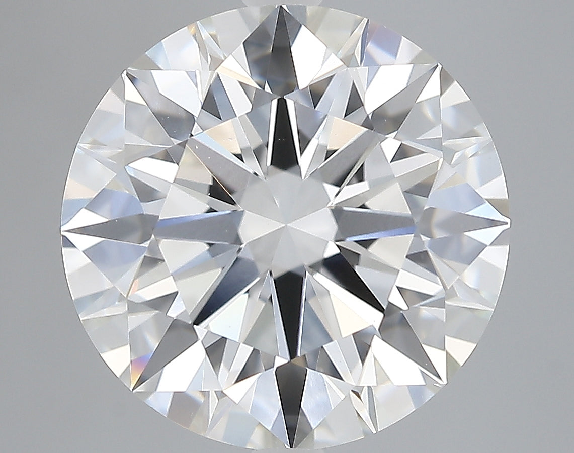 Lab-Grown 5.50 Carat Round Brilliant Diamond color E Clarity VVS2, precious stones, engagement diamonds