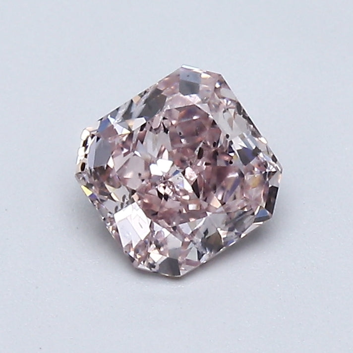 0.68 Carat Radiant Cut Diamond color Faint  Pink Clarity I2, natural diamonds, precious stones, engagement diamonds