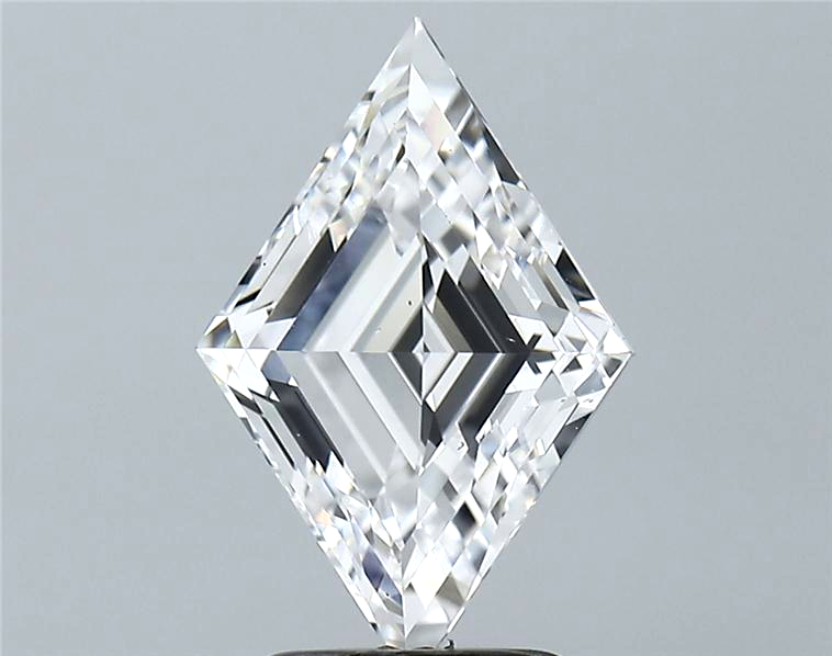 Lab-Grown 2.22 Carat Lozenge Step Cut Diamond color D Clarity VS1 With GIA Certificate, precious stones, engagement diamonds