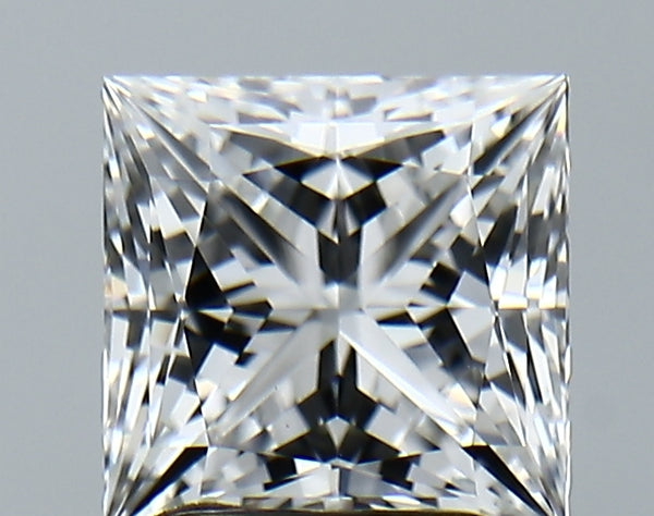 Lab-Grown 2.52 Carat Princess Cut Diamond color E Clarity VS1 With GIA Certificate, precious stones, engagement diamonds