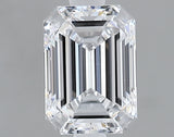 Lab-Grown 1.32 Carat Emerald Cut Diamond color D Clarity VVS2 With GIA Certificate, precious stones, engagement diamonds