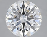 Lab-Grown 2.07 Carat Round Brilliant Diamond color E Clarity VVS2, precious stones, engagement diamonds