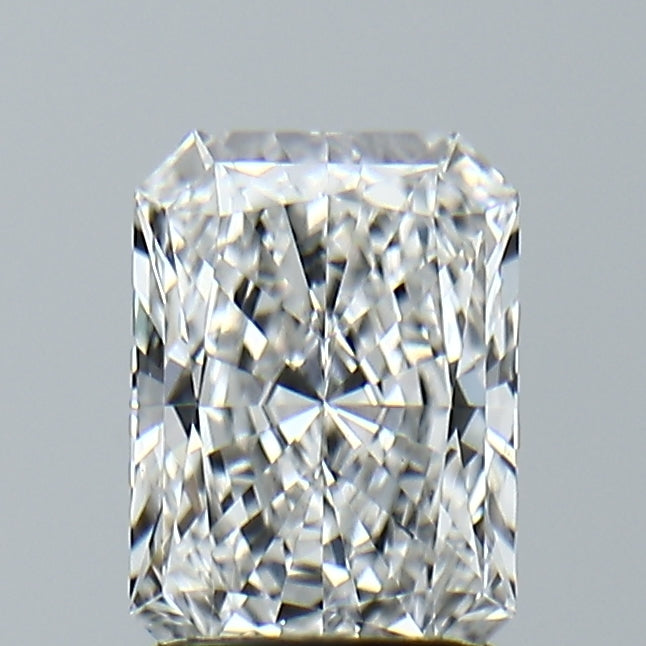Lab-Grown 1.51 Carat Radiant Cut Diamond color E Clarity VS1, precious stones, engagement diamonds