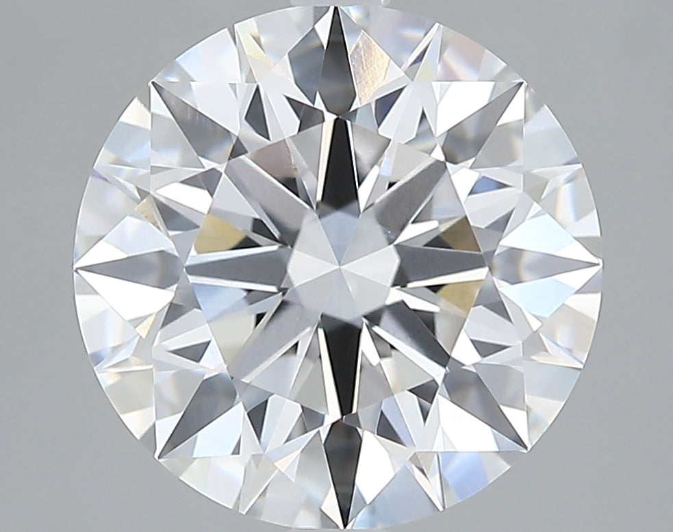 Lab-Grown 4.02 Carat Round Brilliant Diamond color E Clarity VVS2 With GIA Certificate, precious stones, engagement diamonds