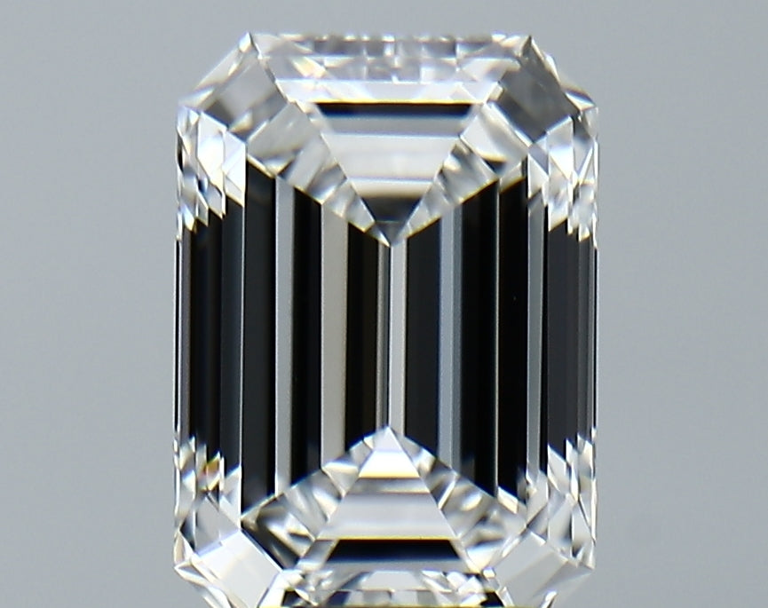 Lab-Grown 3.11 Carat Emerald Cut Diamond color E Clarity VVS1, precious stones, engagement diamonds