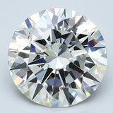 3.42 Carat Round Brilliant Diamond color J Clarity VS2, natural diamonds, precious stones, engagement diamonds