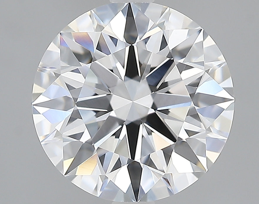 Lab-Grown 2.55 Carat Round Brilliant Diamond color D Clarity VVS1, precious stones, engagement diamonds