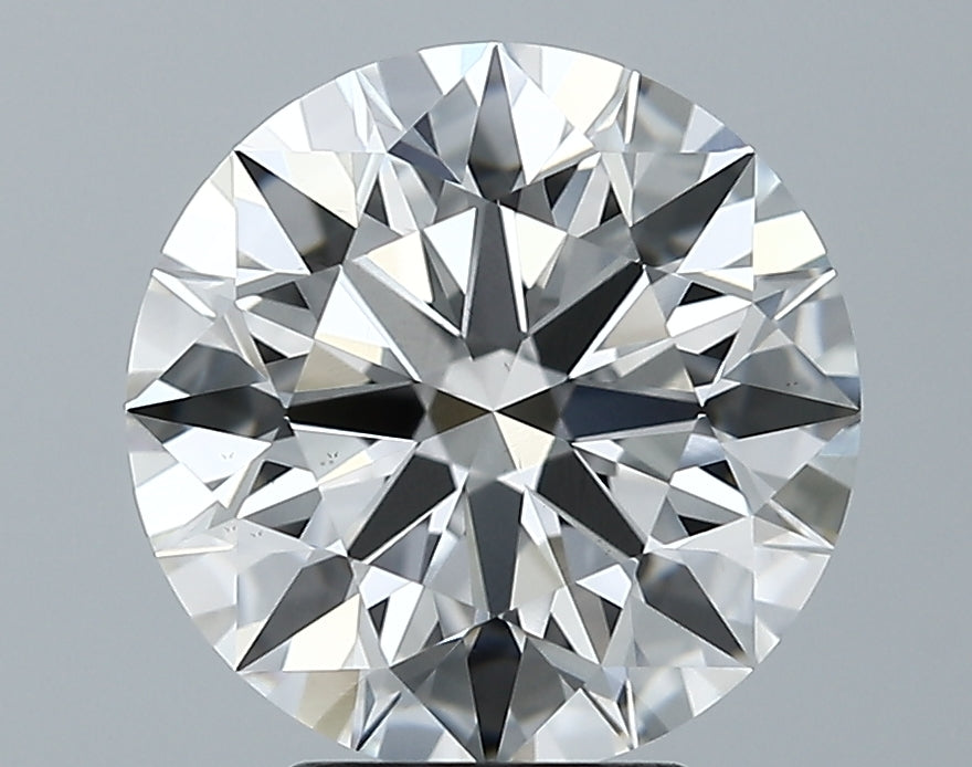 Lab-Grown 3.91 Carat Round Brilliant Diamond color F Clarity VS2 With GIA Certificate, precious stones, engagement diamonds