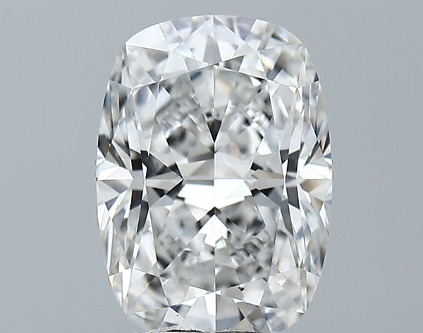 Lab-Grown 2.88 Carat Cushion Brilliant Diamond color E Clarity VS1 With GIA Certificate, precious stones, engagement diamonds