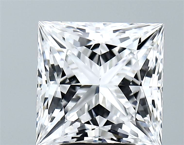Lab-Grown 3.22 Carat Princess Cut Diamond color D Clarity VVS2 With GIA Certificate, precious stones, engagement diamonds