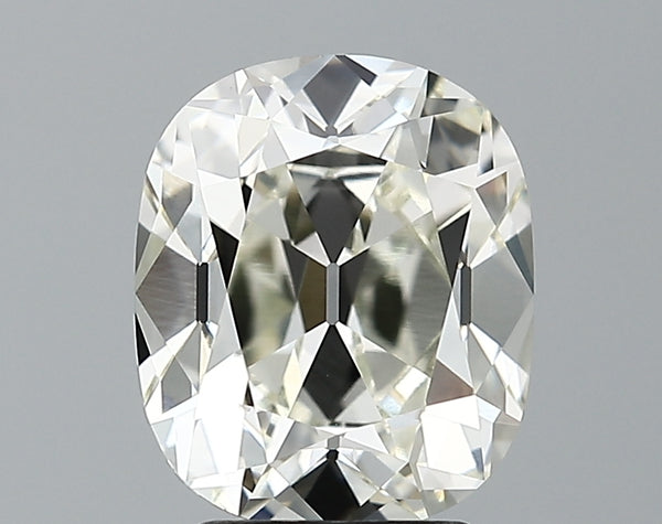 Lab-Grown 3.01 Carat Antique Cushion Cut Diamond color K Clarity VS1, precious stones, engagement diamonds