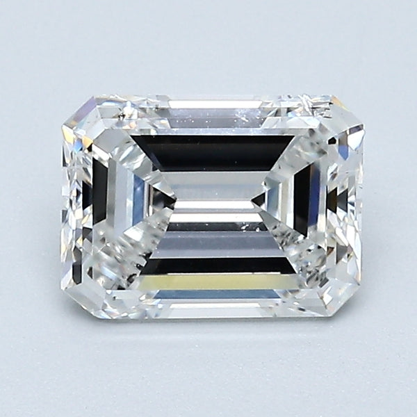 1.39 Carat Emerald Cut Diamond color F Clarity SI2, natural diamonds, precious stones, engagement diamonds