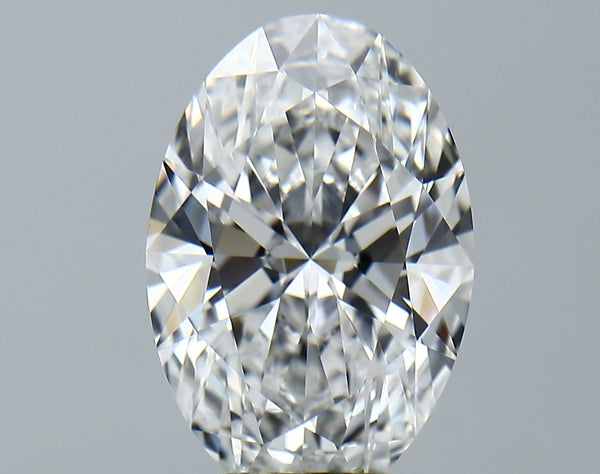Lab-Grown 5.36 Carat Oval Shape Diamond color E Clarity VVS2 With GIA Certificate, precious stones, engagement diamonds